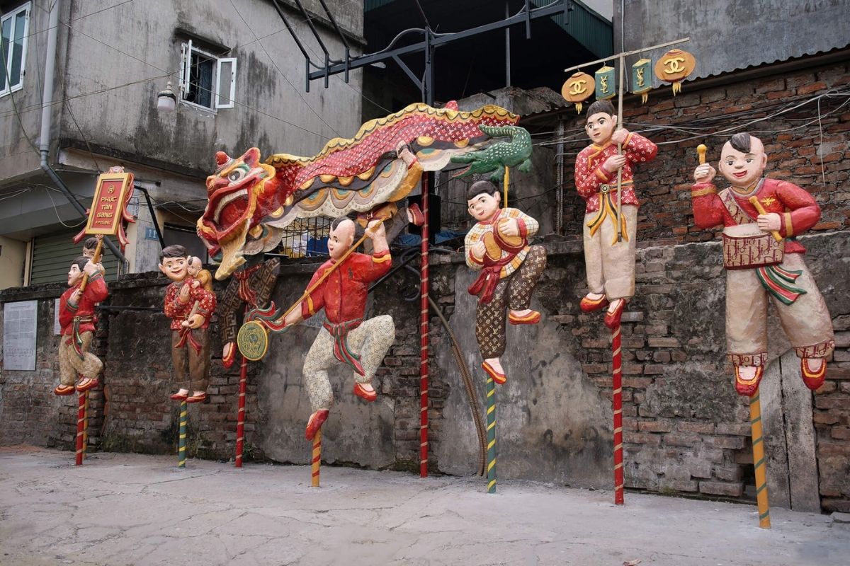 Hang Buom Street is the place in Hanoi Downtown