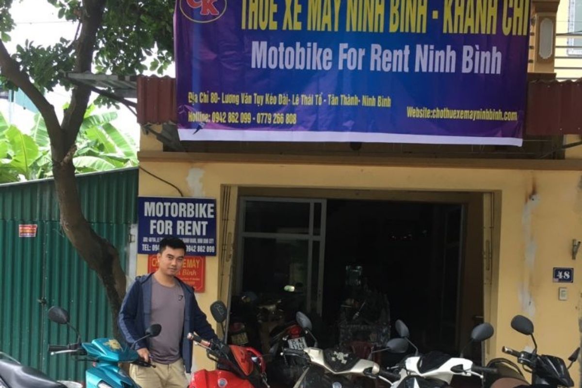 Khanh Chi is a motorbike rental Ninh Binh