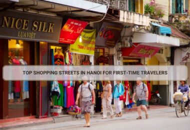 shopping street Hanoi