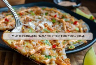 Vietnamese pizza