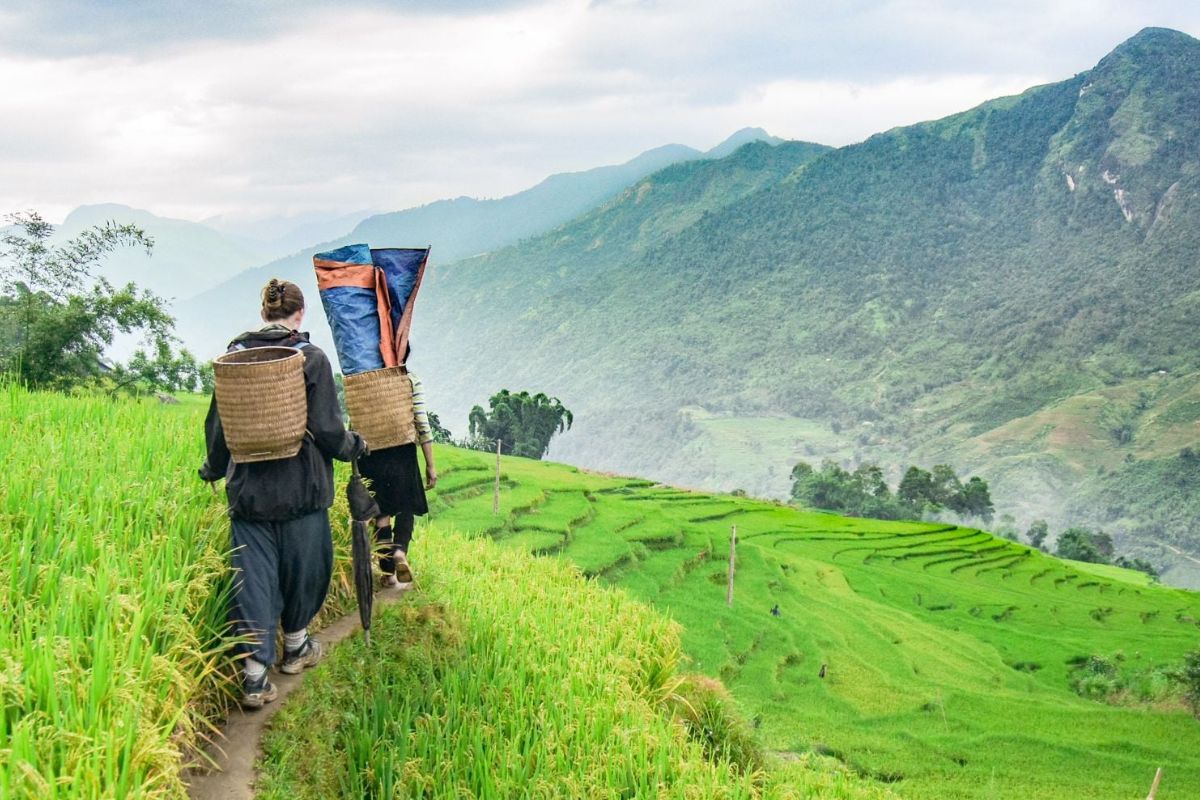 Hiking in Ban Buoc