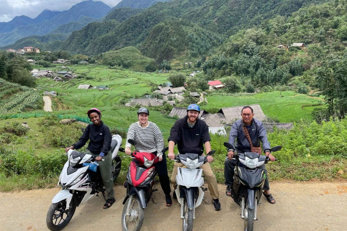Motorbike to Sin Chai Village