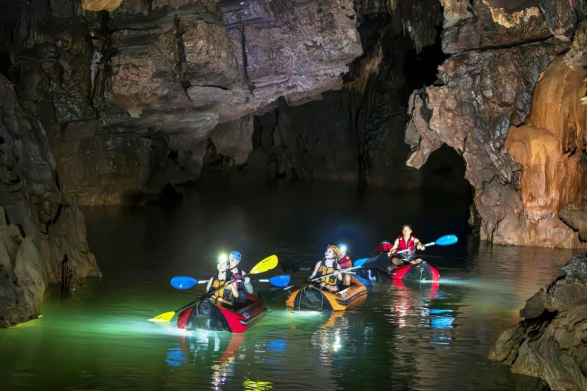 Kayak Into a Hidden Underground World