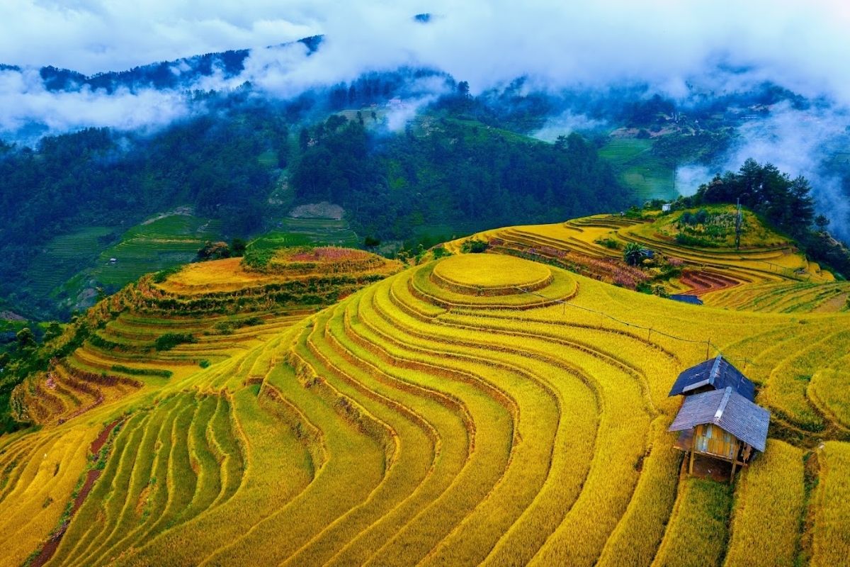 Mu Cang Chai in autumn is a good time to visit Vietnam