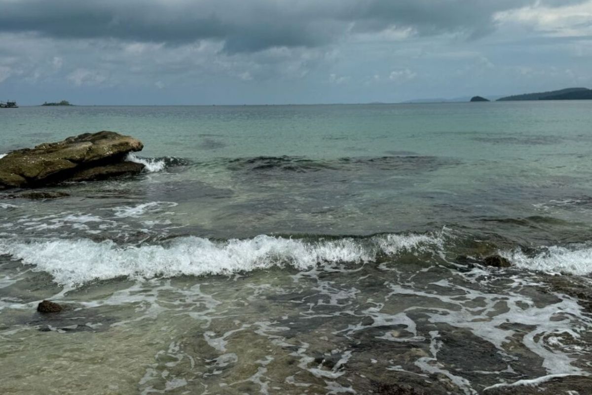 The Rainy Season in Phu Quoc in Vietnam in August 