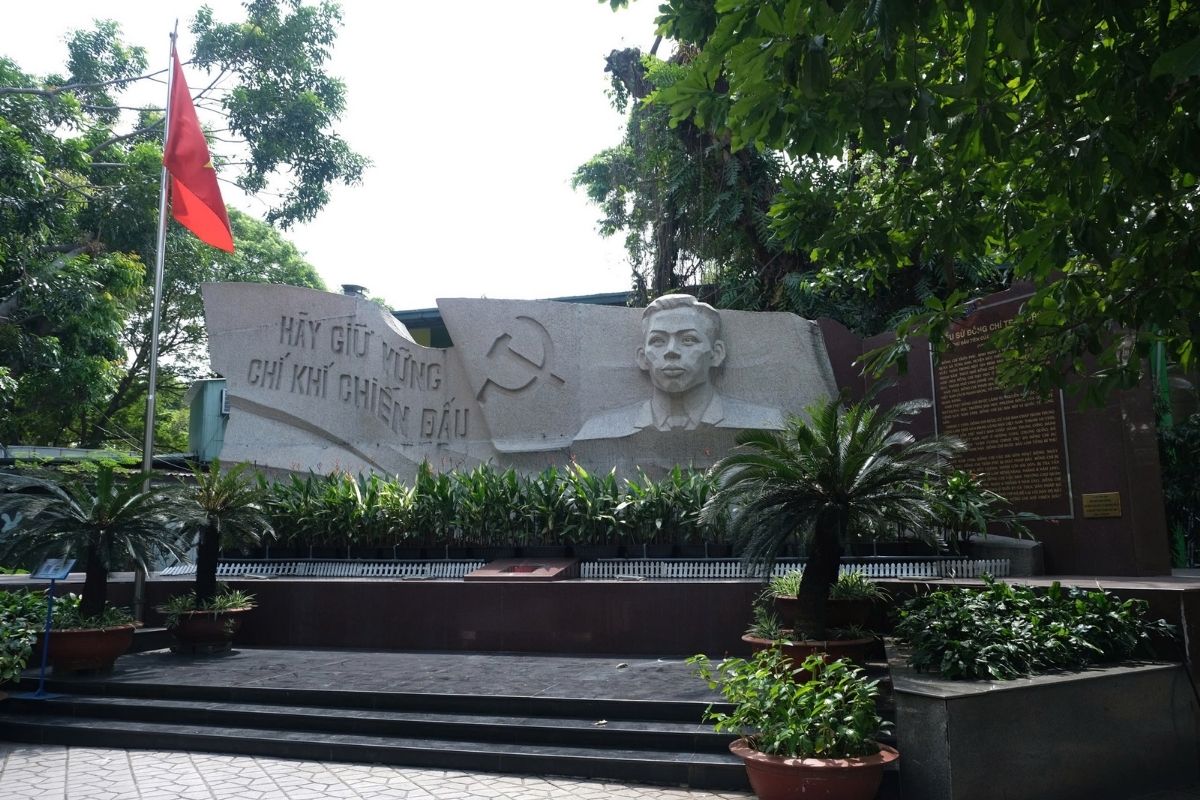 Tran Phu Memorial Stele in District 10 Ho Chi Minh City