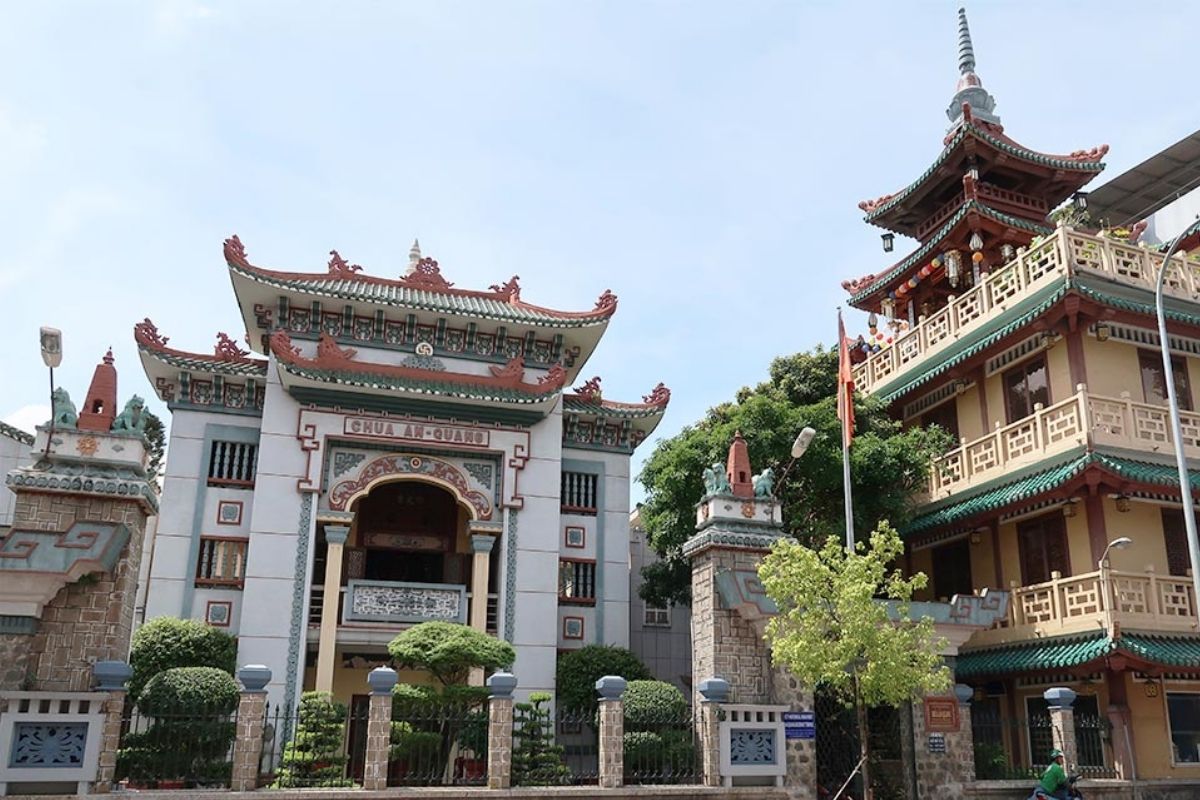 An Quang Pagoda in District 10 Ho Chi Minh City
