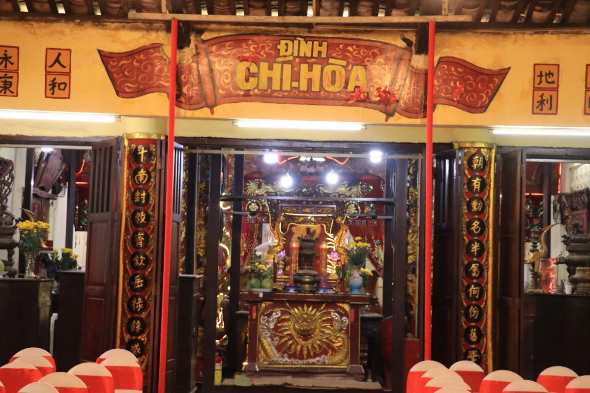 Chi Hoa Communal House in District 10 Ho Chi Minh City