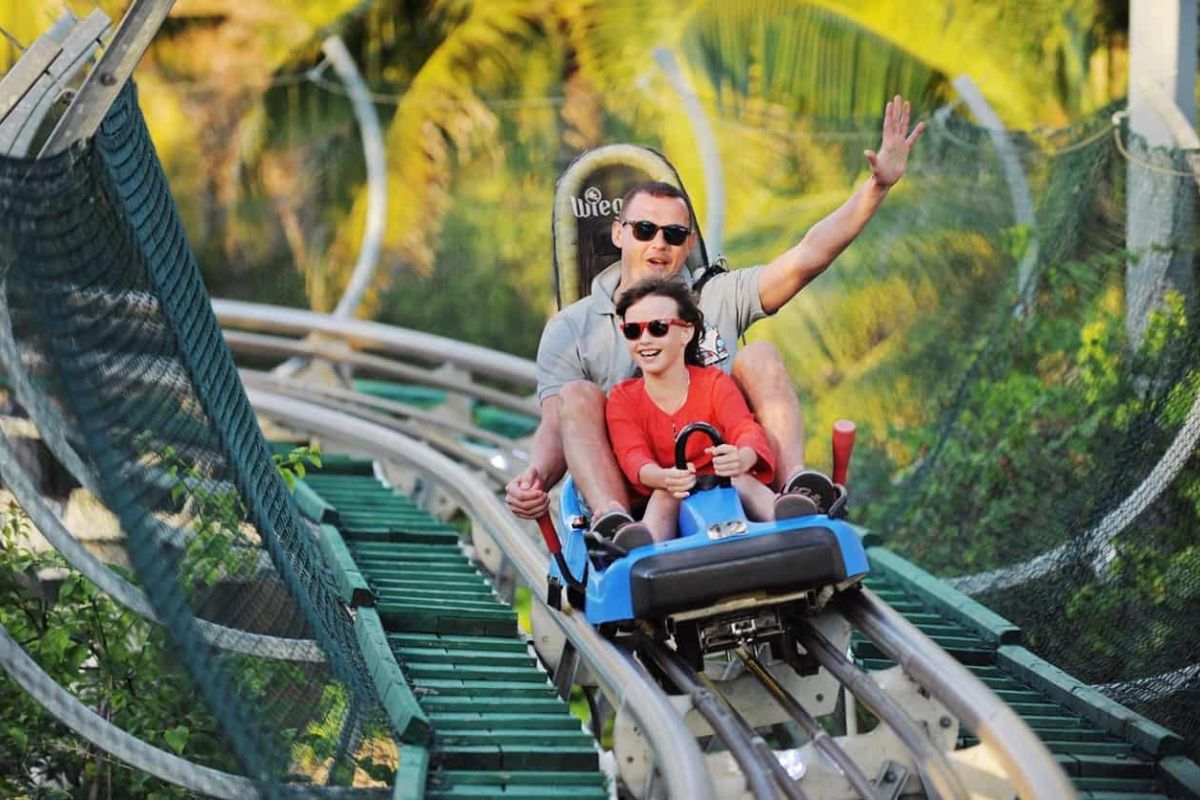 Discover Alpine Coaster 1 & 2 in Fantasy Park Da Nang