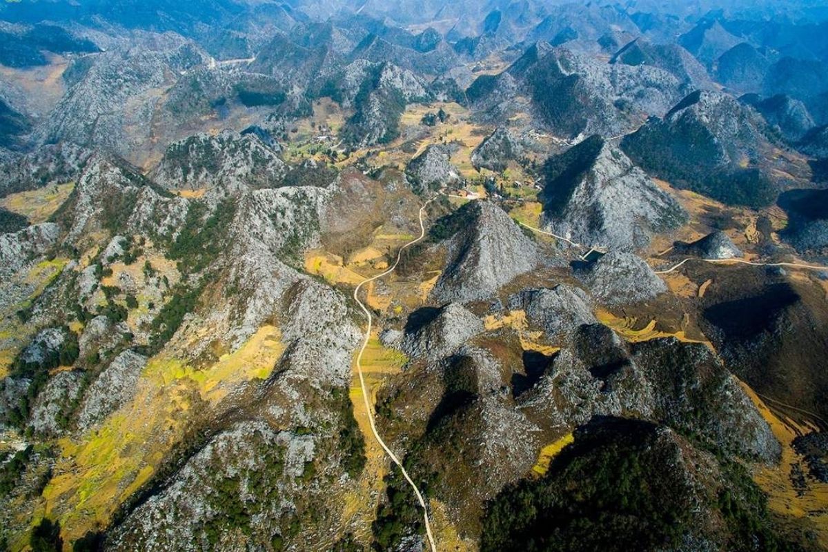 Dong Van Karst Plateau Geopark near Ha An Hotel Ha Giang