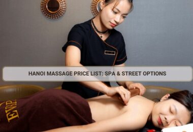 Hanoi Massage Price