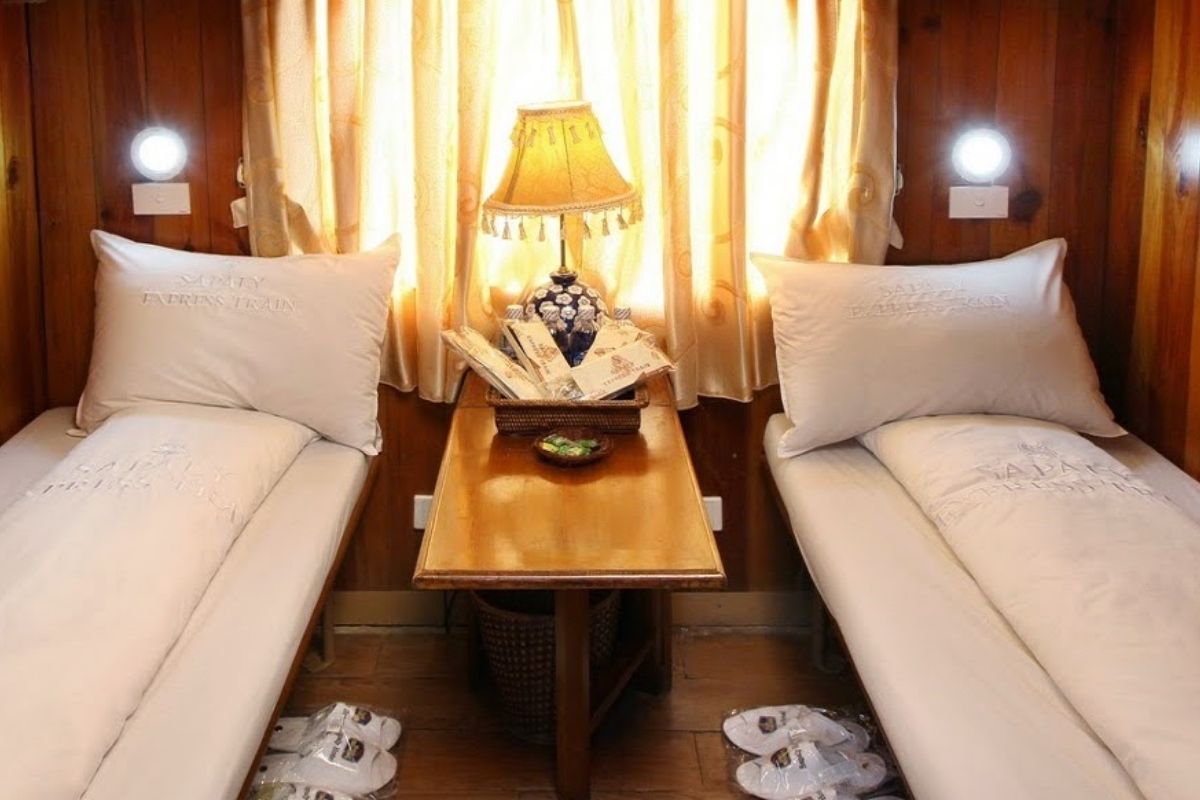 VIP 2-Berth Cabin on Sapaly Train
