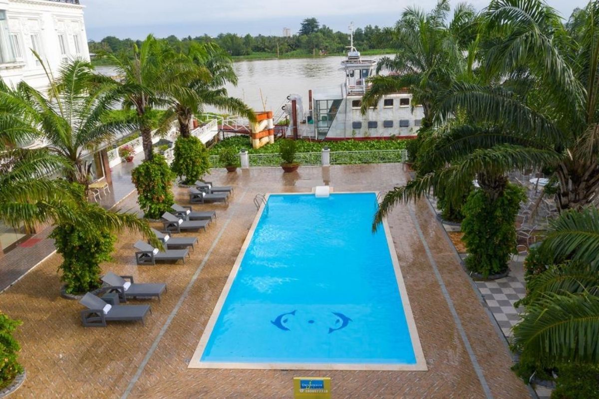 Riverside Outdoor Pool in Nesta Hotel Can Tho