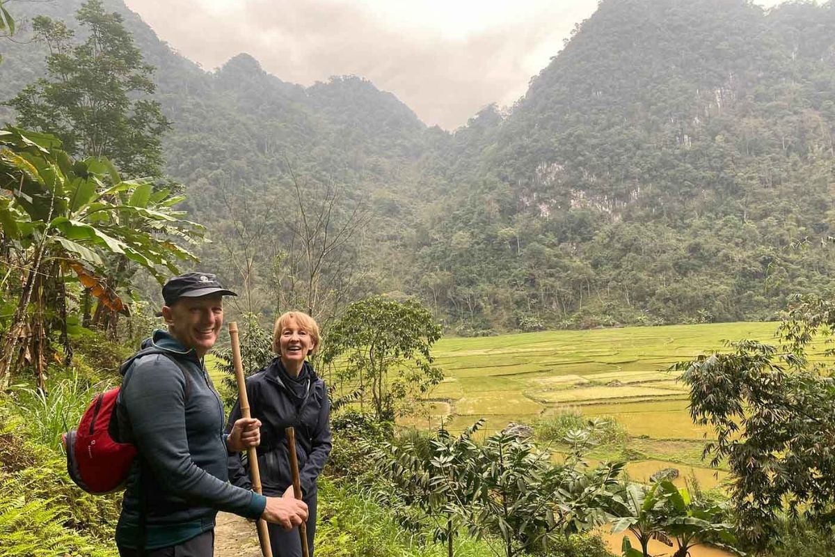 Trekking through silent trails in Kho Muong