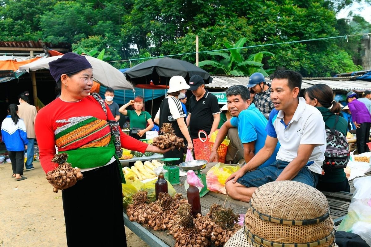 Ethnic Markets in Pu Luong Village