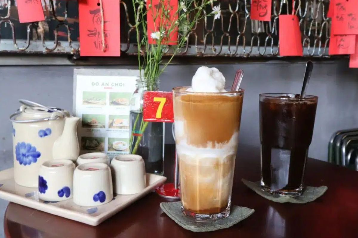 Sapa coconut milk coffee