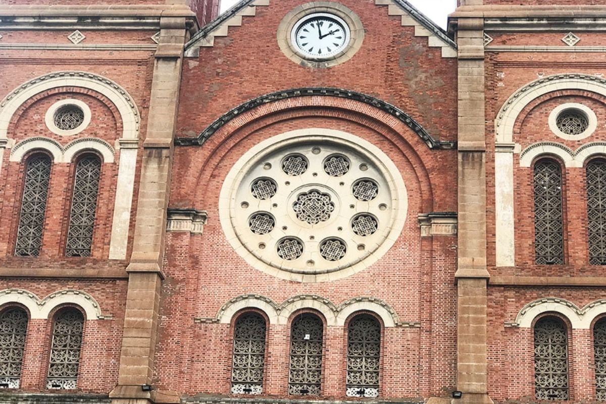 Red Bricks from Marseille of Saigon Notre Dame Cathedral Mass Schedule