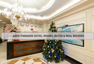 Front view of Sapa Paradise Hotel