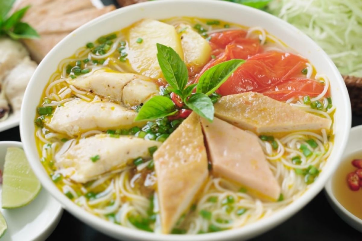Nha Trang Grilled Fish Noodle Soup