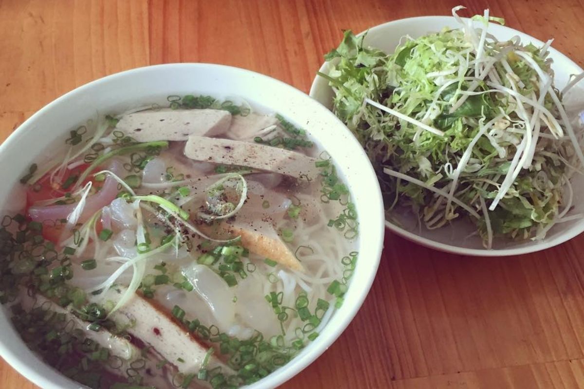 Start your day with a bowl of Nha Trang Grilled Fish Noodle Soup with Iconic Bun Ca Co Ba in every bowl