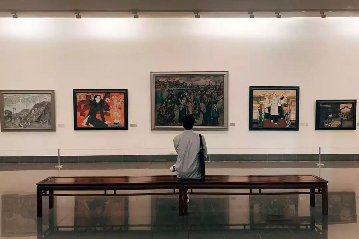 The Fine Arts Museum in Hanoi.