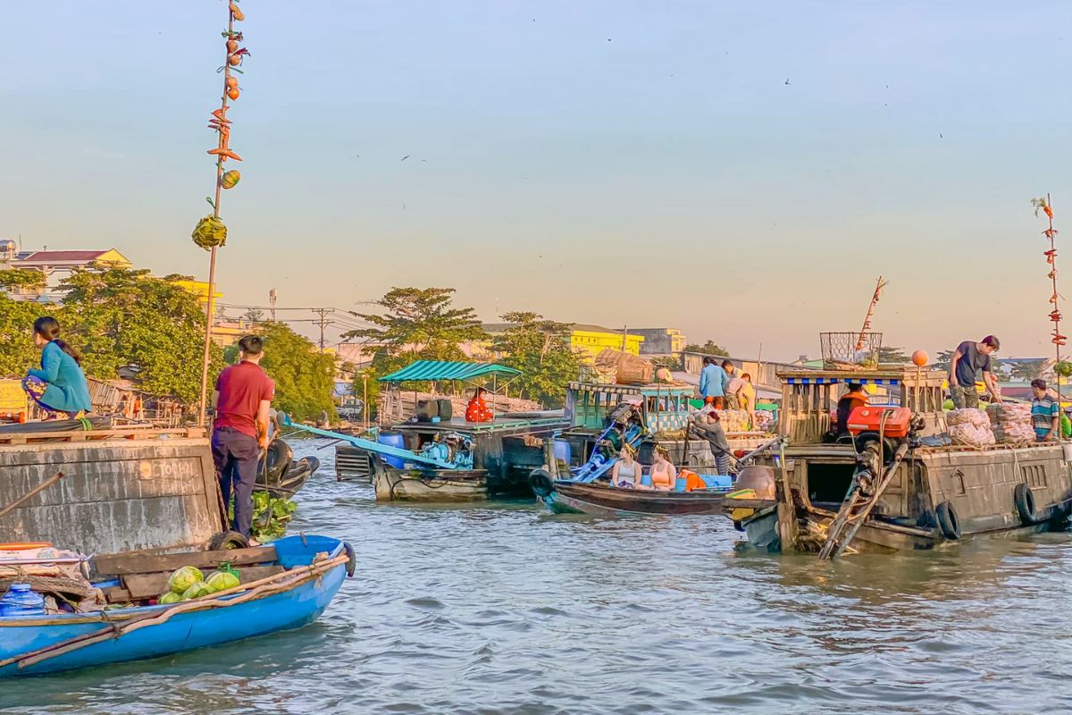 Cai Rang Floating Market