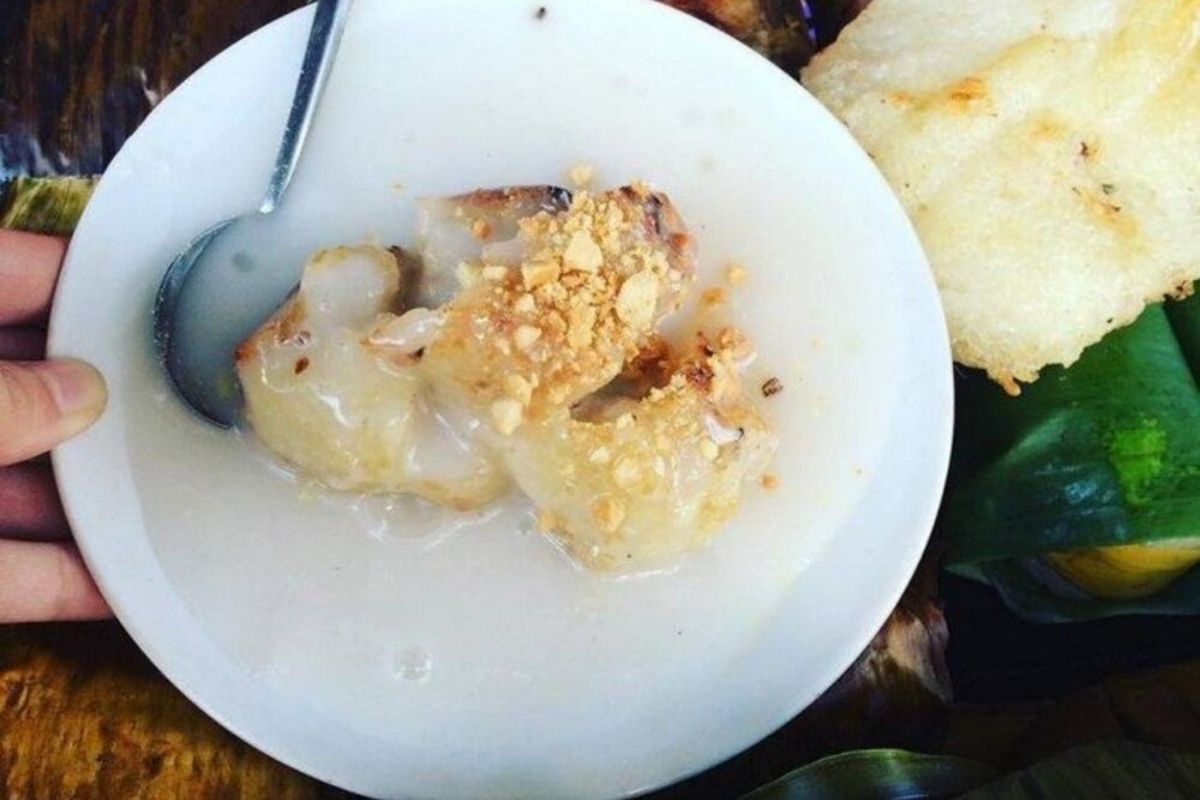 Che Chuoi Nuong - Che Loc Tai is the best Hanoi dessert