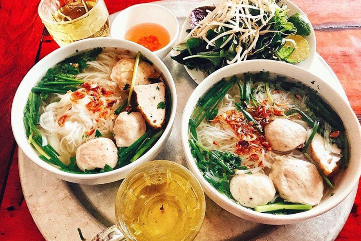 Best Food in Ninh Binh: Bun Moc Kim Son 