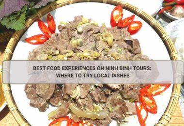 Best Food in Ninh Binh: Where to Eat Local Specialties