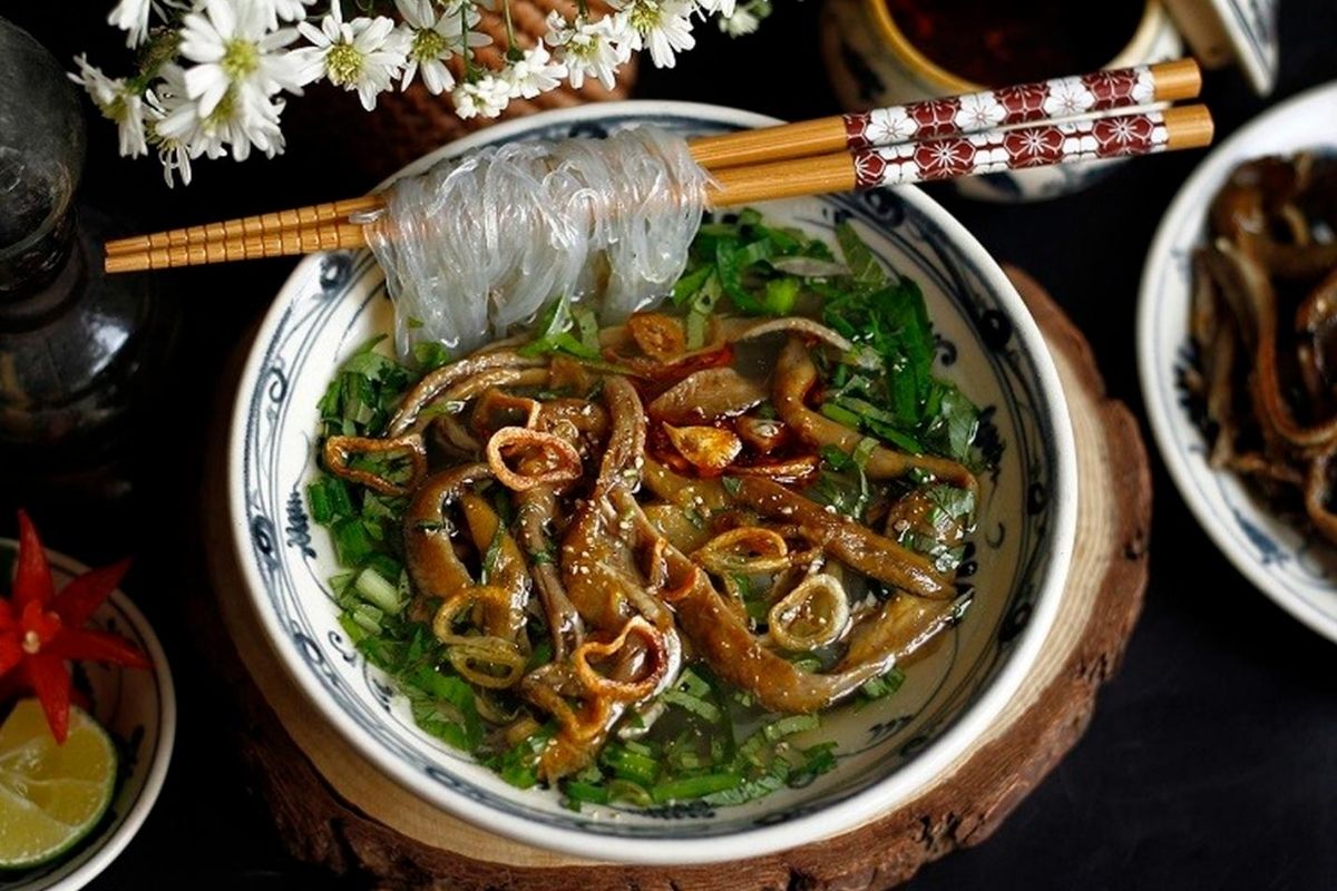Best Food in Ninh Binh: Mien Luon