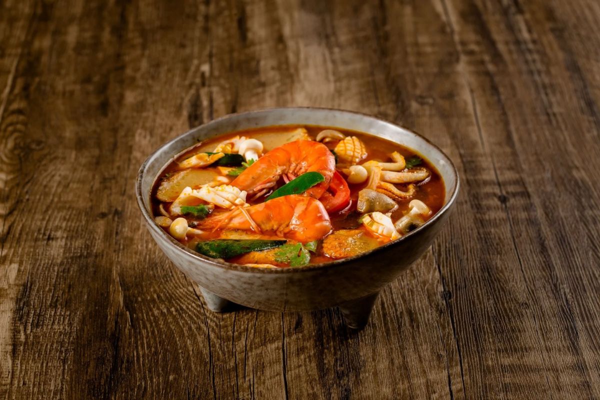 Tom Yum Soup At Savana Bistro