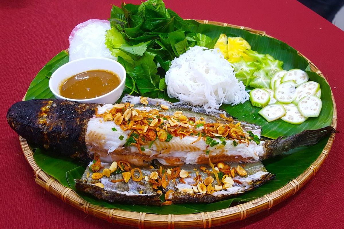 Grilled Snakehead Fish
