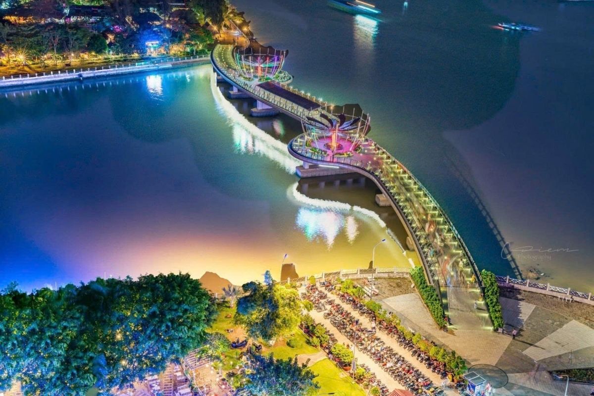 Ninh Kieu Wharf in Can Tho City