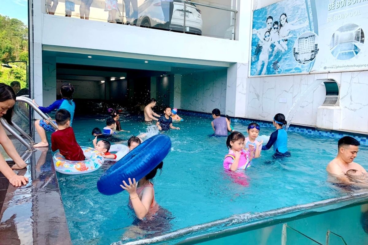 Indoor Pool at Phoenix Hotel Ha Giang