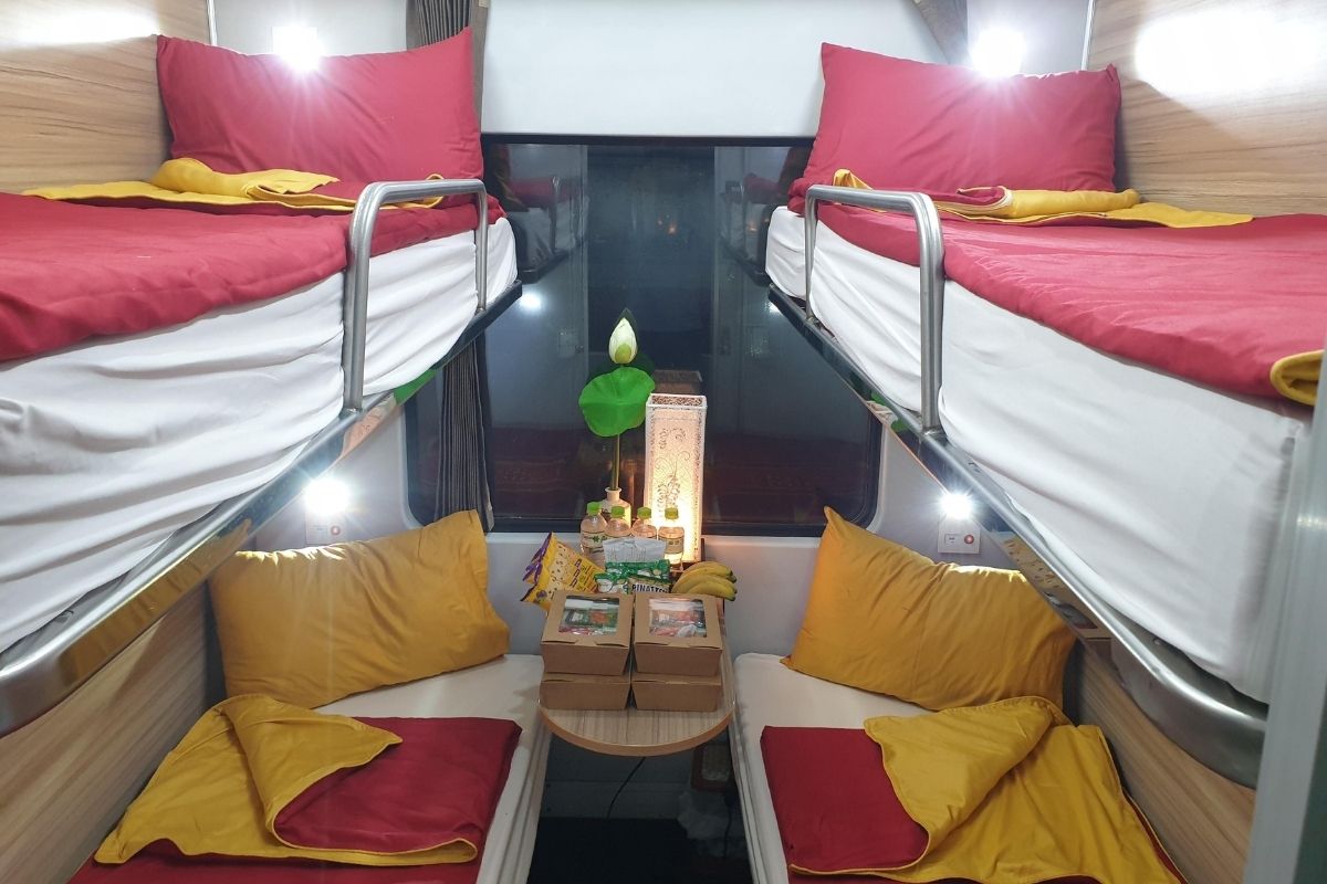 Ninh Binh to Hue – 4-Berth Soft Sleeper