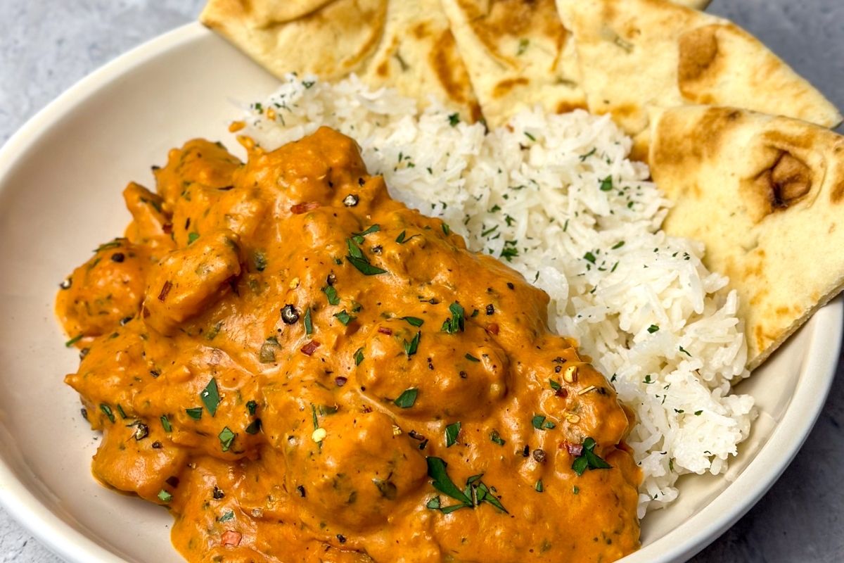Butter Chicken at Aroma Indian Restaurant