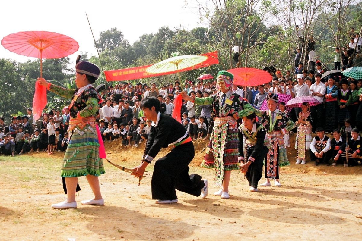 Tet festival Of The H'Mong Community