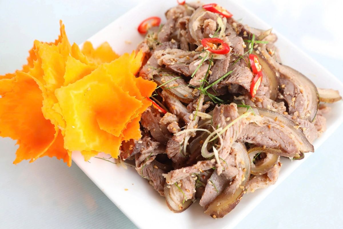 De Hap La Chanh At Anh Dzung Restaurant
