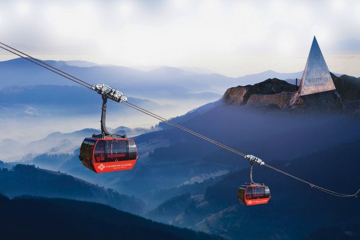 Fansipan Cable Car Station near Sapa Snow Hotel