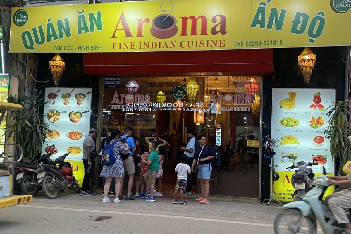 Aroma Indian Restaurant, top Ninh Binh Restaurant