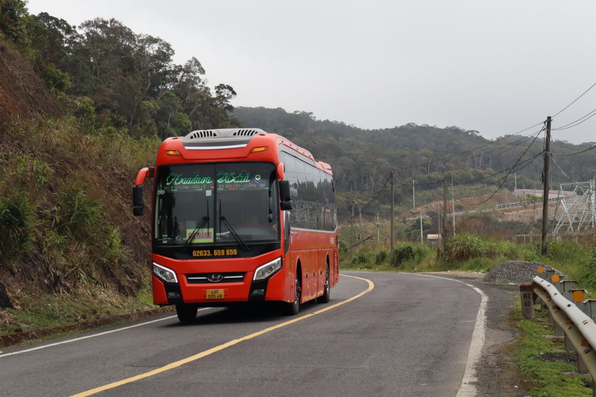 Bus from Nha Trang to Da Lat