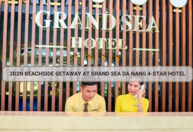 3D2N Beachside Getaway at Grand Sea Da Nang 4-Star Hotel