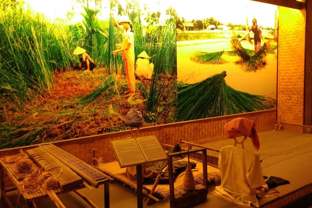 Women's Weaving Tools at Southern Vietnam Women Museum