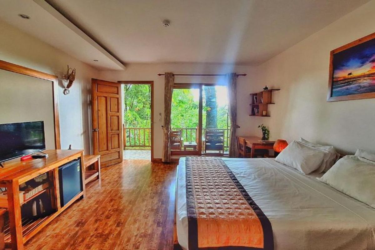 Deluxe Double Room with Garden View Ancarine Resort Phu Quoc