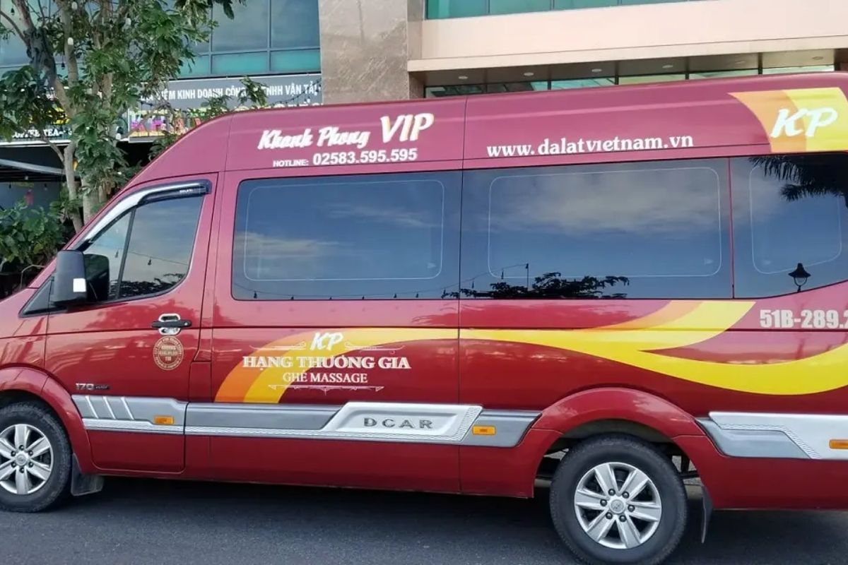 Dalat to Nha Trang Bus by Khanh Phong Limousine