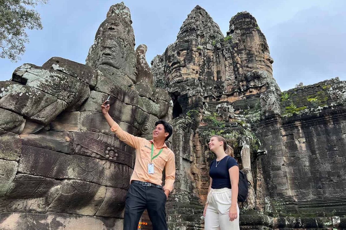 Guided Walk Through Angkor Wat
