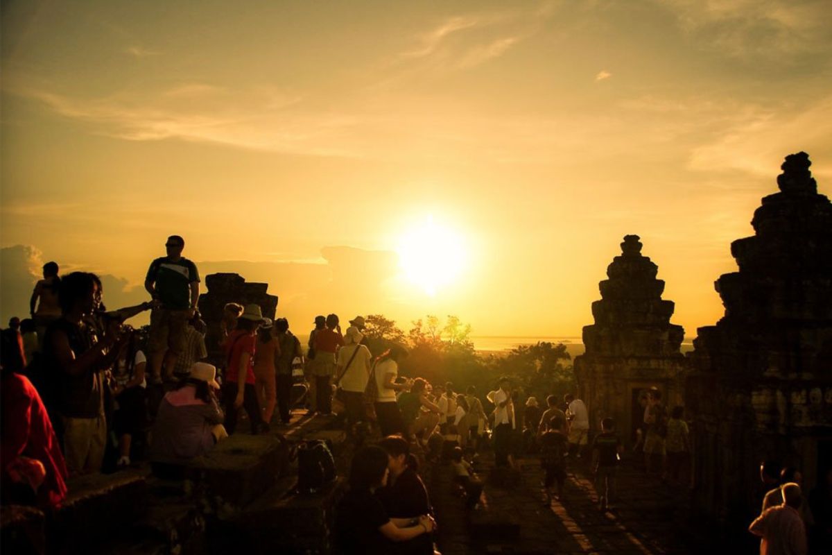 Sunset at Phnom Bakheng