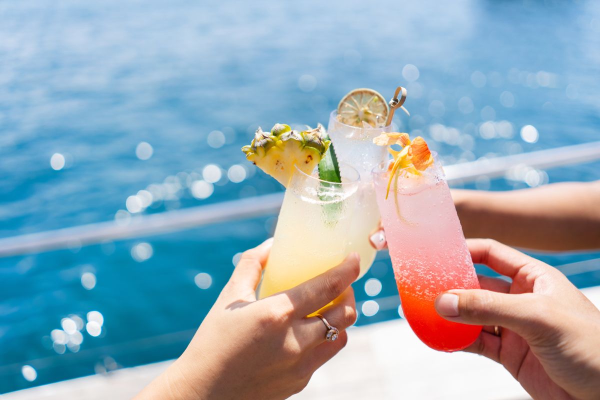  Sunset Cocktails on the Sundeck - Halong Bay Private Yacht
