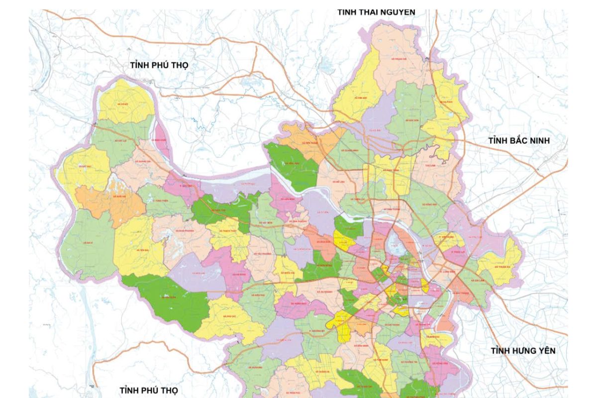 126 Hanoi Wards After the 2025 Merger 