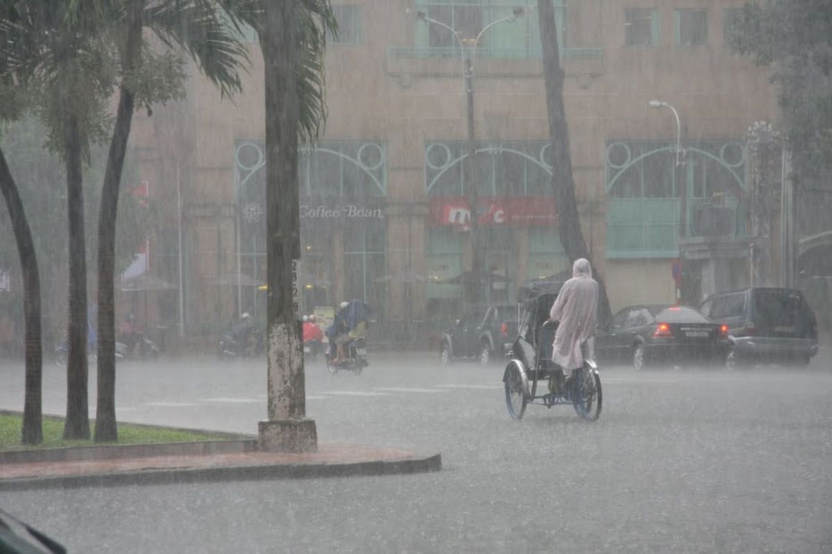 June: Peak Humidity, profuse Afternoon Rains.